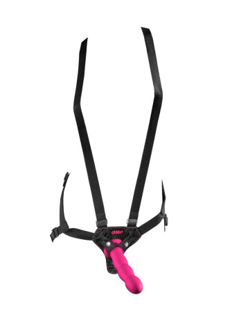 6" strap-on suspender harness set